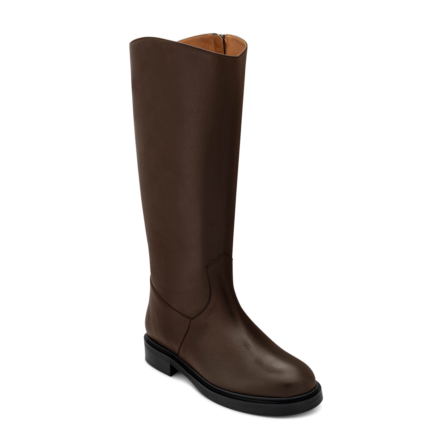 Bergen Riding Boot in Smooth Calf Leather