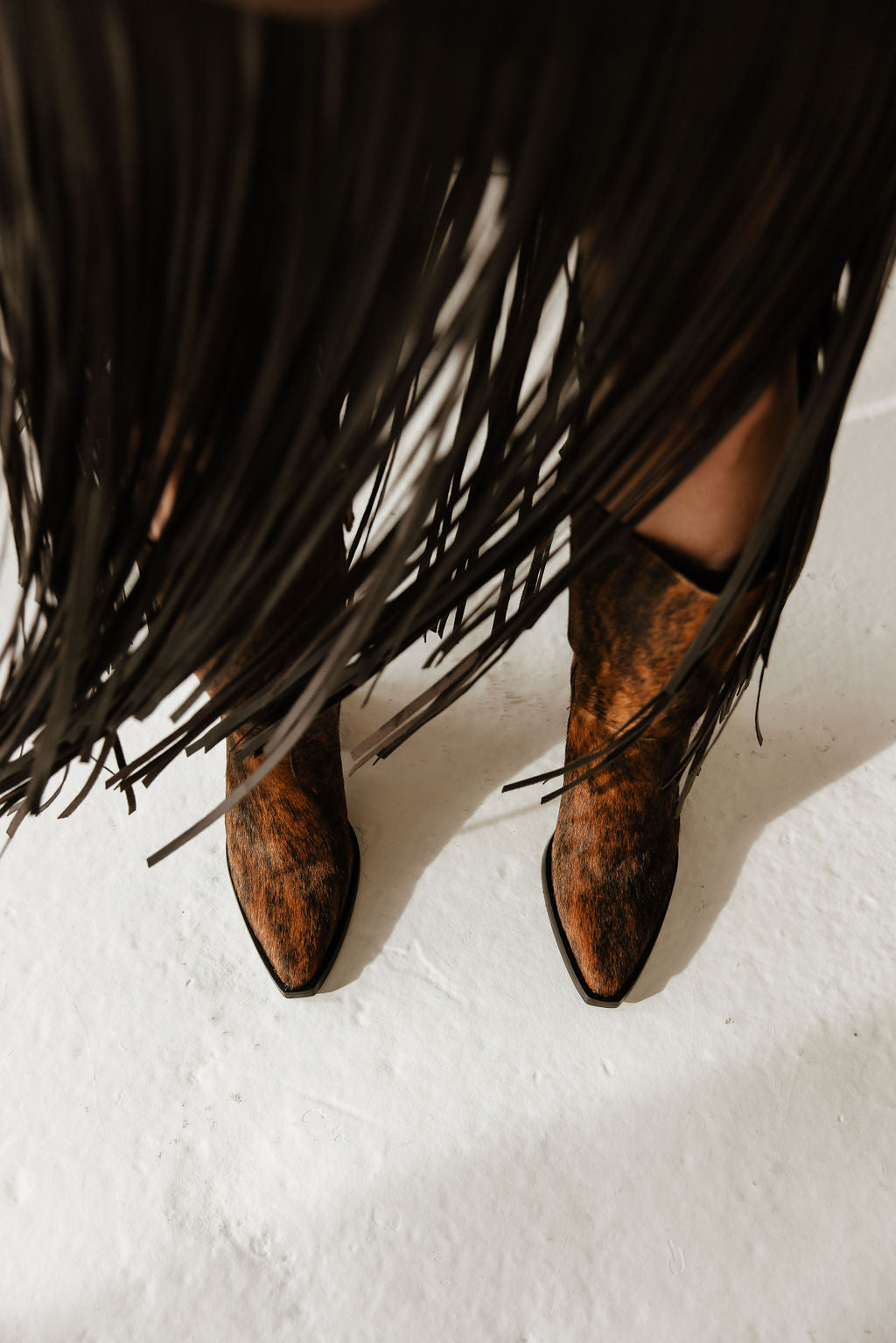 Olsson Texan Mid Shaft Boot in Ponyhair