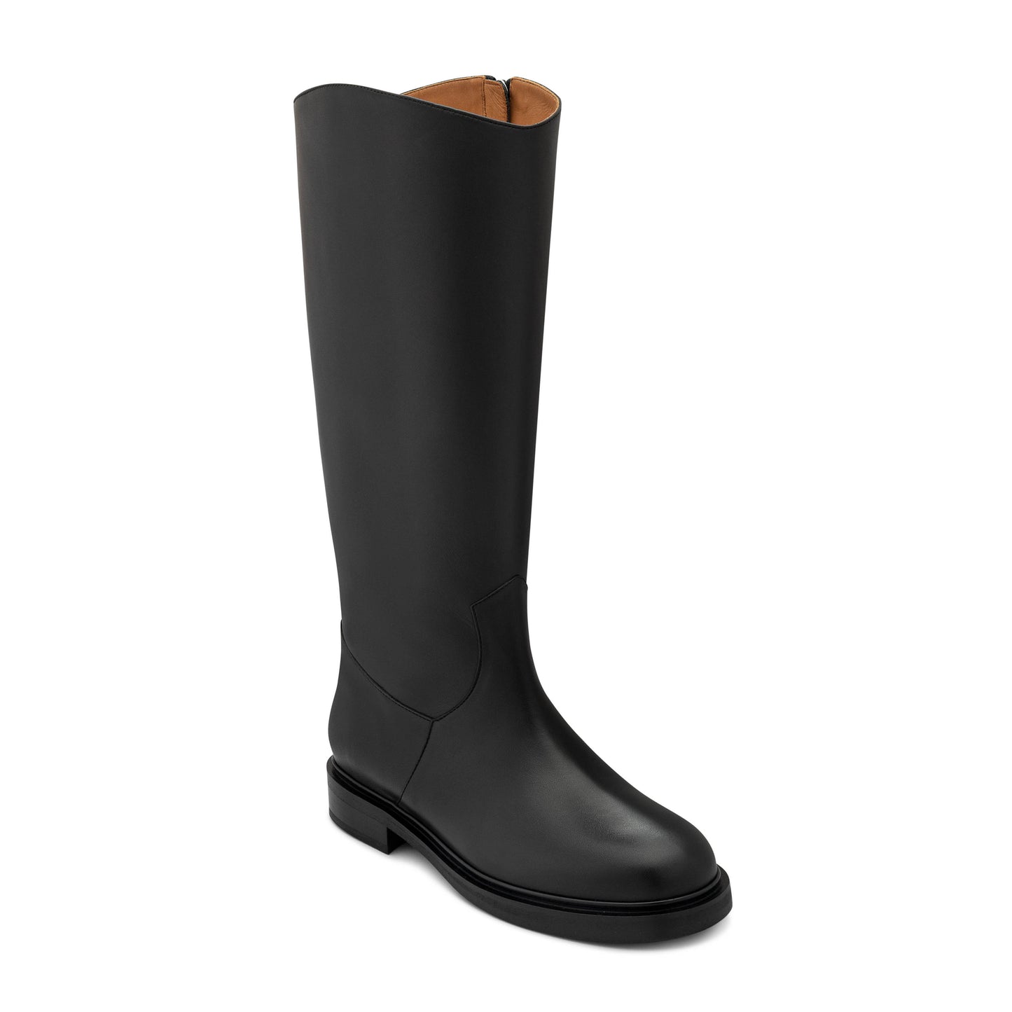 Bergen Riding Boot in Smooth Calf Leather